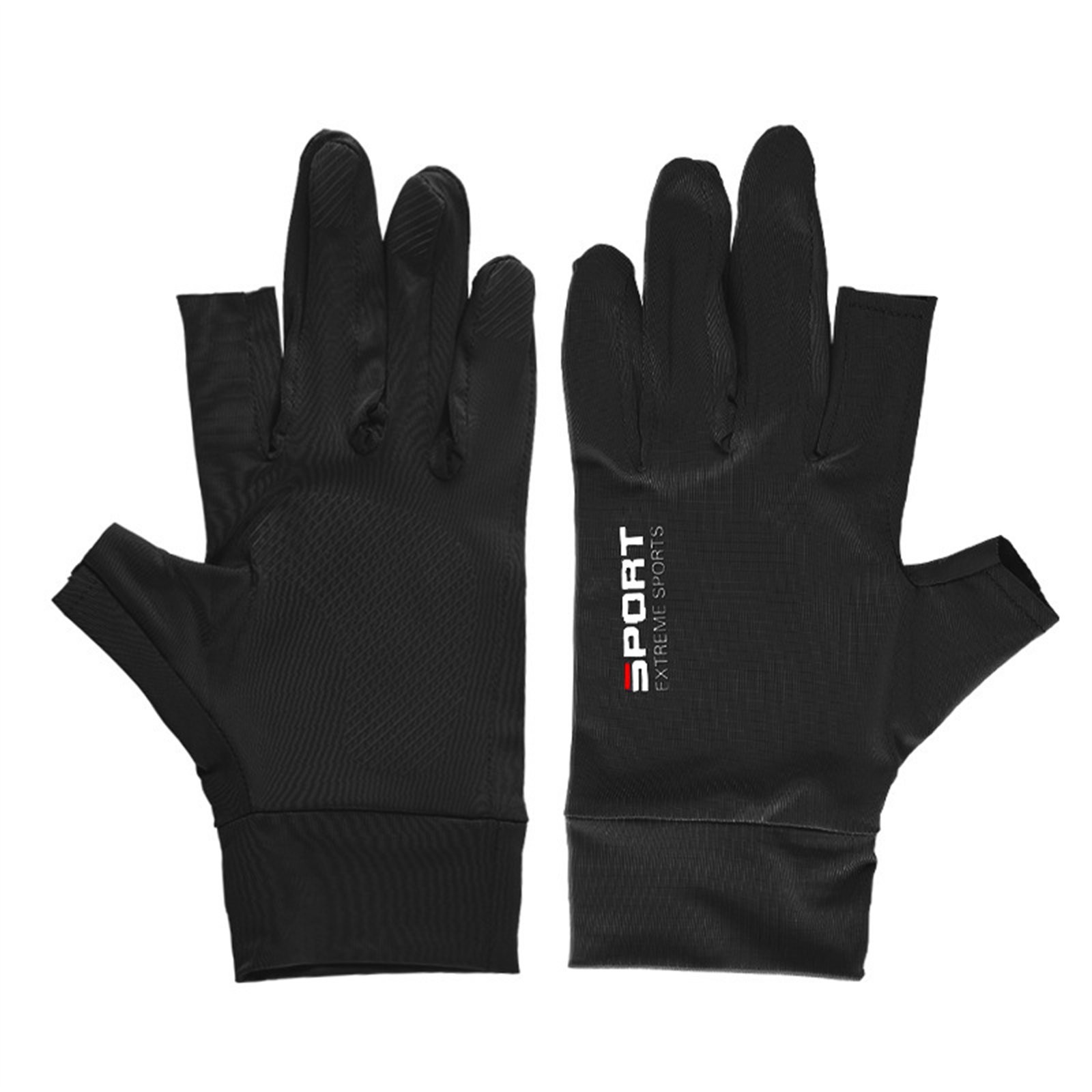 thumbnail image 2 of Guantes sin dedos Guantes antideslizantes de conducción Guantes de verano al aire libre para mujeres y niñas, 2 of 2